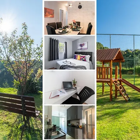 Vista P Natureza: Family-Friendly Condo with Home Office and Kids Area Campos do Jordao Exterior photo